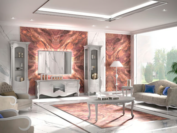 SMERALDO - Low wooden TV cabinet by CASA +39 - view 3